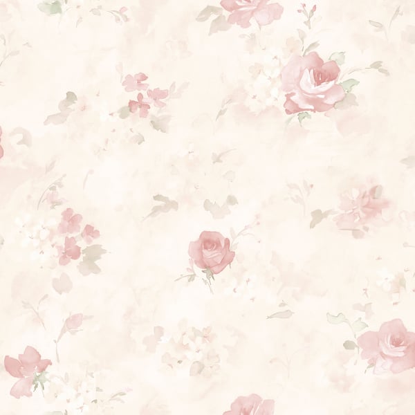 Galerie Wallpaper Product code: AB27661 - Abby Rose 4 Wallpaper Collection - Soft Pink Green Cream Colours - Morning Dew Design
