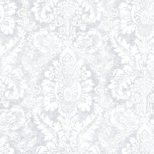 Galerie Wallpaper Product code: AB42424 - Abby Rose 4 Wallpaper Collection - Grey Colours - Valentine Damask Design