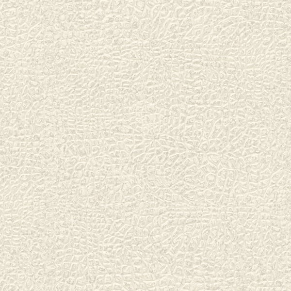 Galerie Wallpaper Product code: AC60002 - Absolutely Chic Wallpaper Collection - Cream Grey Metallic Colours - Crocodile Print Motif Design
