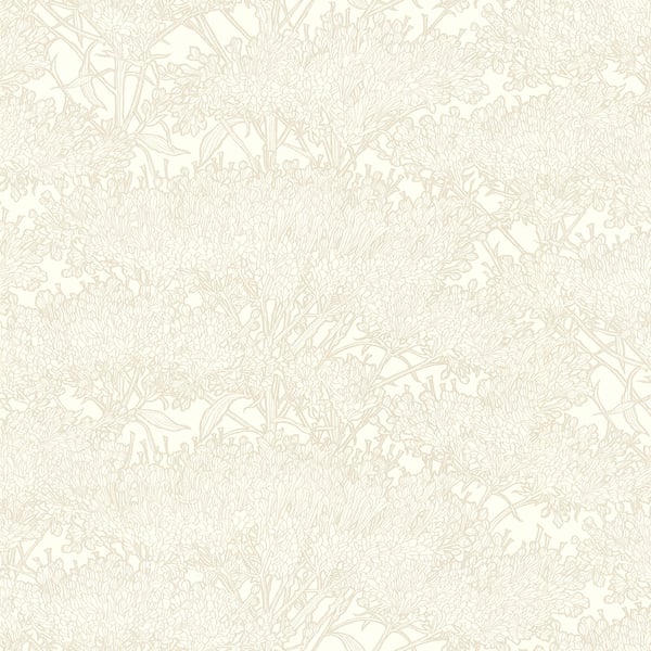 Galerie Wallpaper Product code: AC60017 - Absolutely Chic Wallpaper Collection - Cream Grey Metallic Colours - Cherry Blossom Motif Design