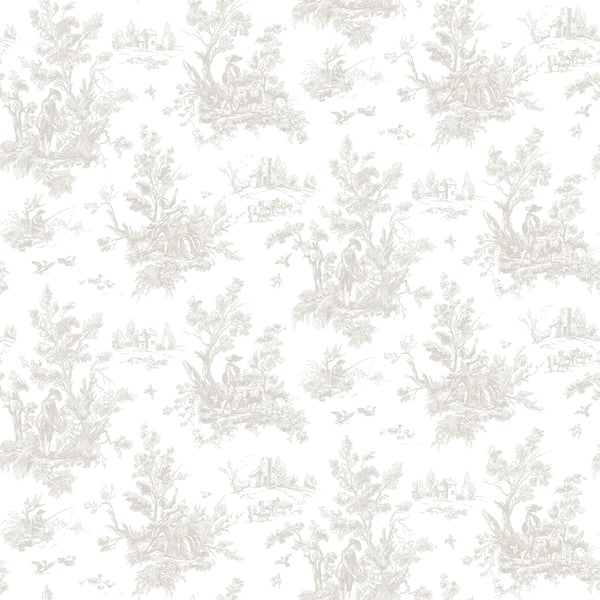 Galerie Wallpaper Product code: AF37704 - Abby Rose 4 Wallpaper Collection - Taupe Colours - Toile Design