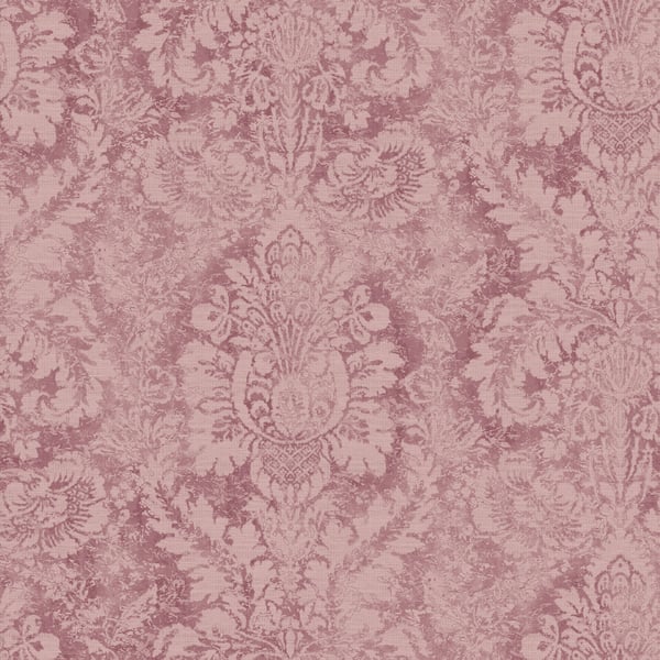 Galerie Wallpaper Product code: AF37712 - Abby Rose 4 Wallpaper Collection - Plum Pink Colours - Valentine Damask Design