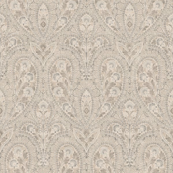 Galerie Wallpaper Product code: AF37729 - Abby Rose 4 Wallpaper Collection - Grey Black Beige Colours - Ornamental Paisley Design