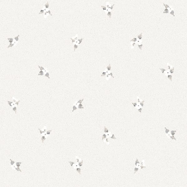 Galerie Wallpaper Product code: AF37747 - Abby Rose 4 Wallpaper Collection - Light Grey Black Colours - Laurel Spot  Design
