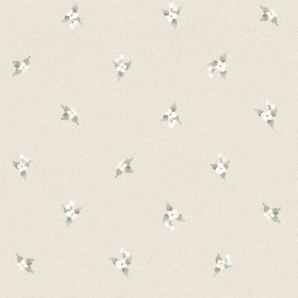 Galerie Wallpaper Product code: AF37748 - Abby Rose 4 Wallpaper Collection - Turquoise Beige Plum Colours - Laurel Spot  Design