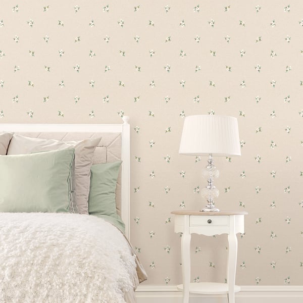 Galerie Wallpaper Product code: AF37748_2 - Abby Rose 4 Wallpaper Collection - Turquoise Beige Plum Colours - Laurel Spot  Design
