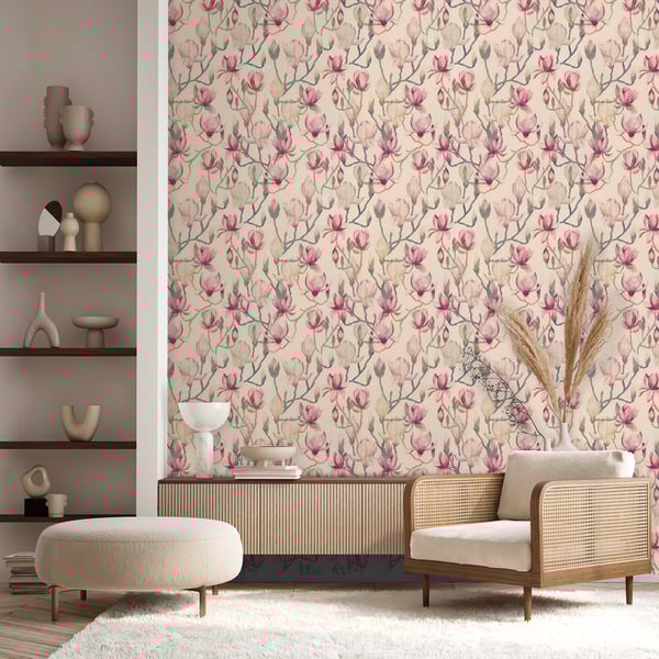 Galerie Wallpaper Product code: DW2014_2 - Designer Walls Wallpaper Collection - Beige Colours - Magnolia Design