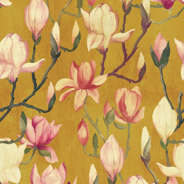 Galerie Wallpaper Product code: DW2016 - Designer Walls Wallpaper Collection - Ochre Colours - Magnolia Design