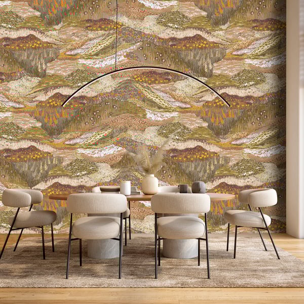 Galerie Wallpaper Product code: DW2025_2 - Designer Walls Wallpaper Collection - Ochre Colours - Livelliuniti Design