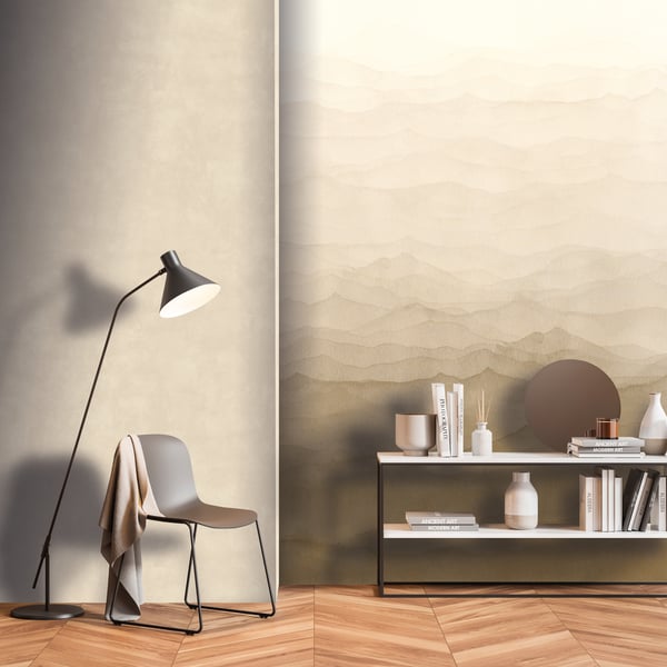 Galerie Wallpaper Product code: DW2039_2 - Designer Walls Wallpaper Collection - Warm Beige Colours - Horizon Design