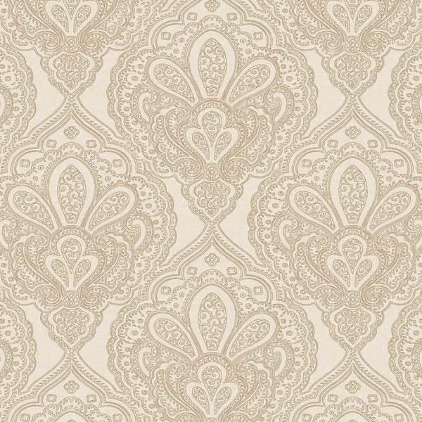 Galerie Wallpaper Product code: DWP0247-05 - Emporium Wallpaper Collection - Gold Colours - Mehndi Damask Design