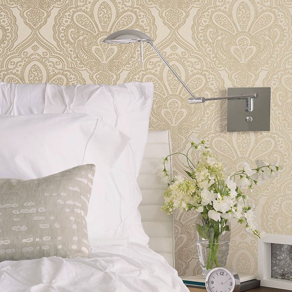 Galerie Wallpaper Product code: DWP0247-05R - Emporium Wallpaper Collection - Gold Colours - Mehndi Damask Design