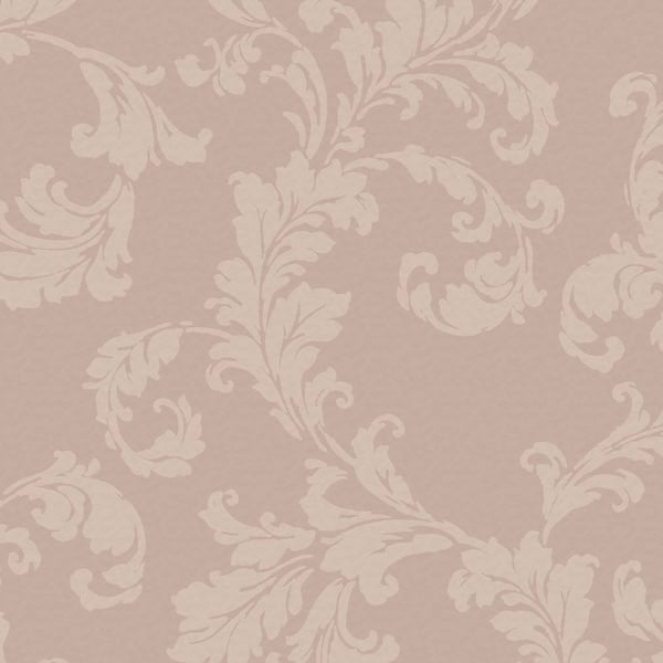 Galerie Wallpaper Product code: DWP0250-04 - Emporium Wallpaper Collection - Pink Colours - Acanthus trail Design