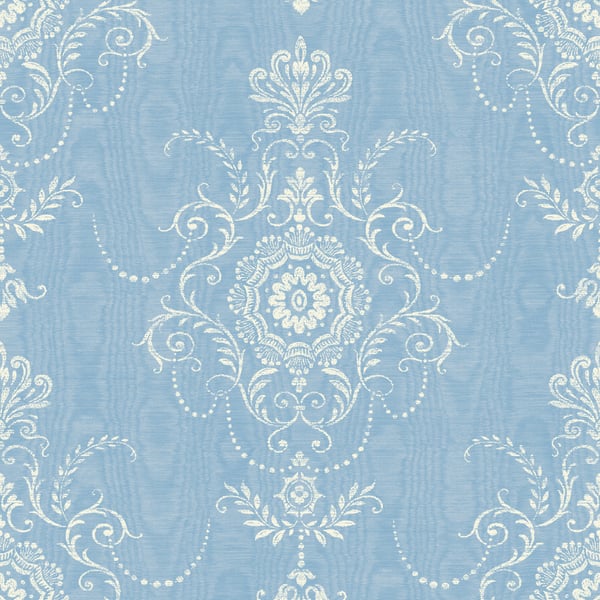 Galerie Wallpaper Product code: FC60302 - French Country Wallpaper Collection - Ice Blue Colours -  Colette Design