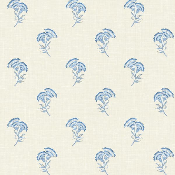 Galerie Wallpaper Product code: FC60802 - French Country Wallpaper Collection - Bluebell Colours -  Lotus Design