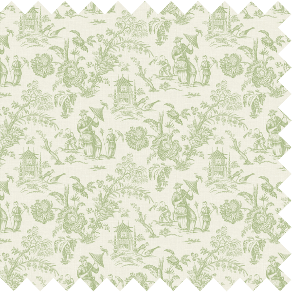Galerie Wallpaper Product code: FC62804F - French Country Wallpaper Collection - Kiwi Colours -  Chinois Linen Design