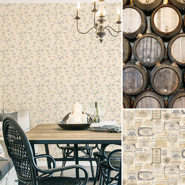 Galerie Wallpaper Product code: G12267R_G12282R - Kitchen Recipes Wallpaper Collection -   