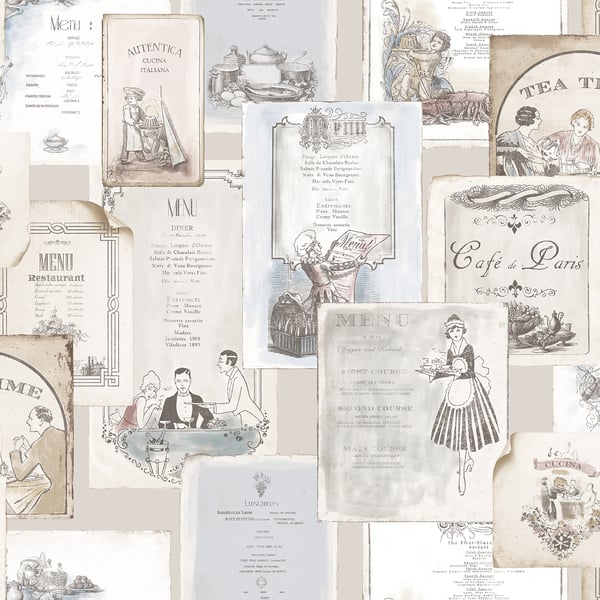 Galerie Wallpaper Product code: G12287 - Kitchen Recipes Wallpaper Collection -   