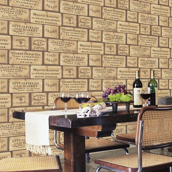 Galerie Wallpaper Product code: G12307R - Kitchen Recipes Wallpaper Collection -   