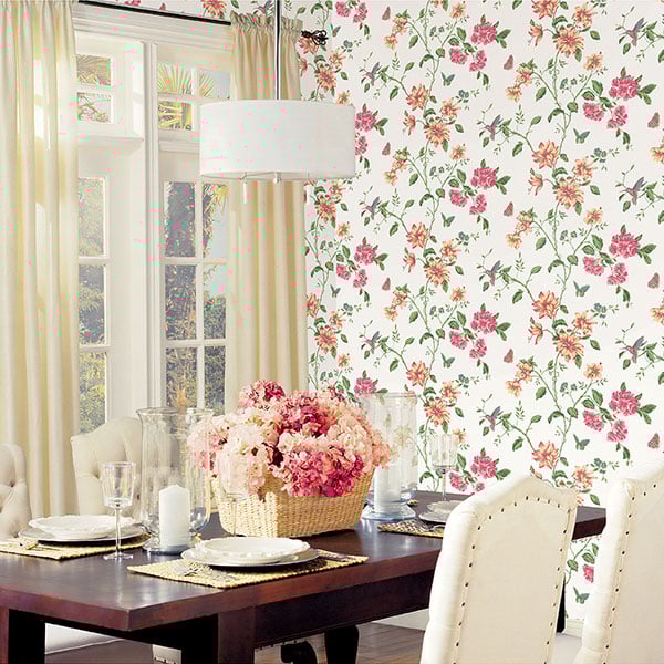 Galerie Wallpaper Product code: G34300R - English Florals Wallpaper Collection -   