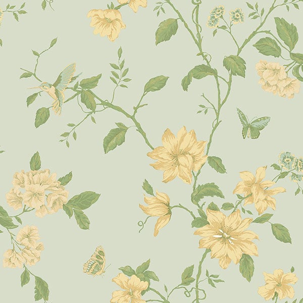 Galerie Wallpaper Product code: G34307 - English Florals Wallpaper Collection -   