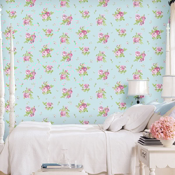 Galerie Wallpaper Product code: G34314R - English Florals Wallpaper Collection -   