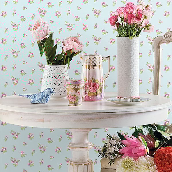 Galerie Wallpaper Product code: G34346R - English Florals Wallpaper Collection -   
