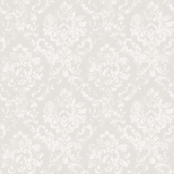 Galerie Wallpaper Product code: G45013 - Vintage Roses Wallpaper Collection - Grey Colours - Damask Design