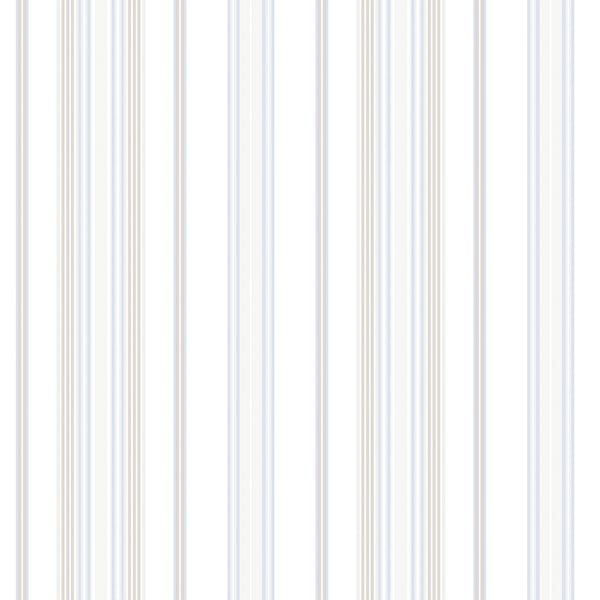 Galerie Wallpaper Product code: G45061 - Vintage Roses Wallpaper Collection - Blue Colours - Stripe Design