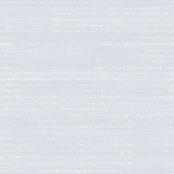 Galerie Wallpaper Product code: G45318 - Vintage Roses Wallpaper Collection - Blue Colours - Pretty Script Design