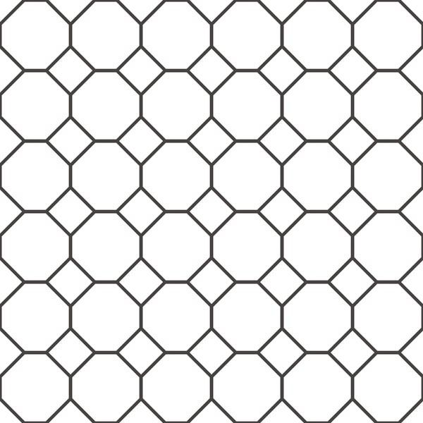 Galerie Wallpaper Product code: G45405 - Just Kitchens Wallpaper Collection - Black White Colours - Bee Hive Design