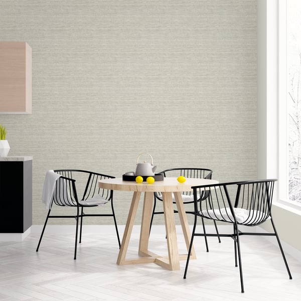 Galerie Wallpaper Product code: G45421_2 - Natural FX 2 Wallpaper Collection - Grey Colours - Grasscloth Design