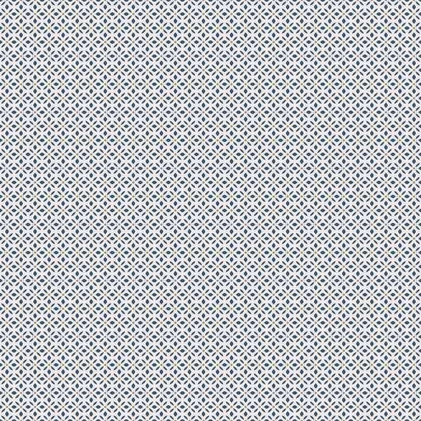 Galerie Wallpaper Product code: G45433 - Just Kitchens Wallpaper Collection - Navy Gold Colours - Leaf Dot Spot Design