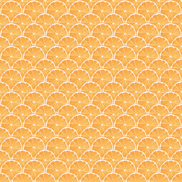 Galerie Wallpaper Product code: G45439 - Just Kitchens Wallpaper Collection - Orange Colours - Orange Scallop Design