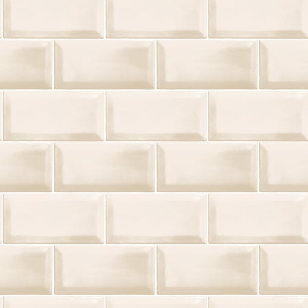 Galerie Wallpaper Product code: G45444 - Just Kitchens Wallpaper Collection - Beige Colours - Metro Tile Design