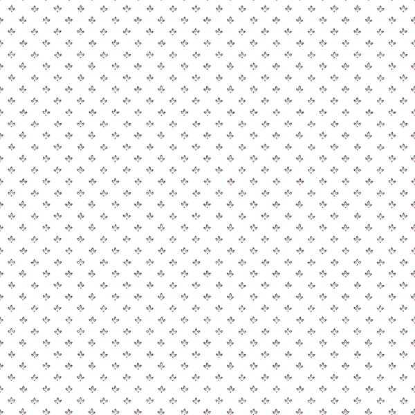 Galerie Wallpaper Product code: G45461 - Just Kitchens Wallpaper Collection - Black Red Colours - Tri Leaf Design
