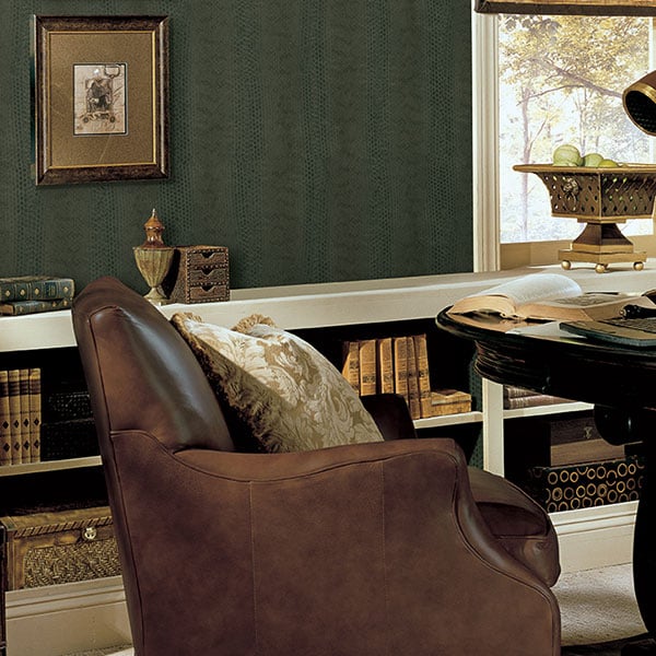 Galerie Wallpaper Product code: G67427R - Natural Fx Wallpaper Collection -  Reptile Stripe Design