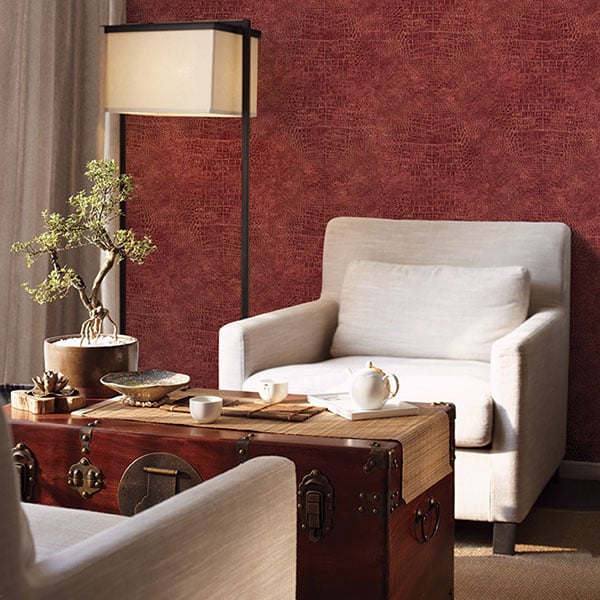Galerie Wallpaper Product code: G67511R - Natural Fx Wallpaper Collection -  Crocodile Design
