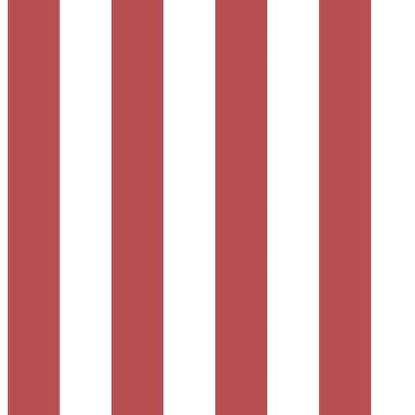 Galerie Wallpaper Product code: G67525 - Just Kitchens Wallpaper Collection - Red Colours - Awning Stripe Design