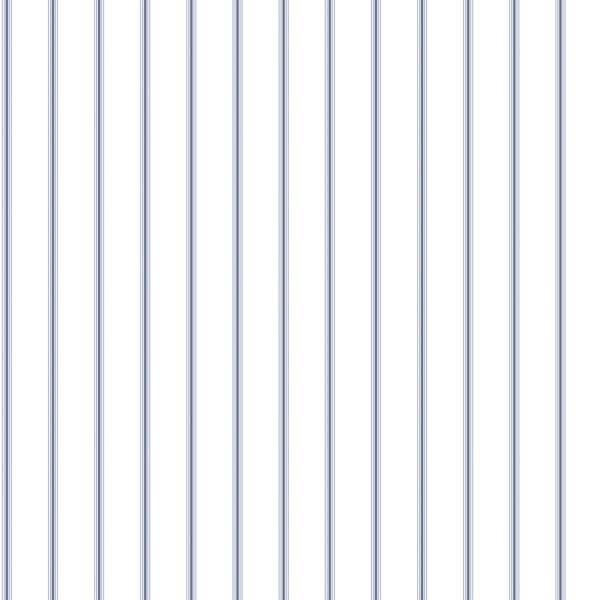 Galerie Wallpaper Product code: G67565 - Just Kitchens Wallpaper Collection - Navy Blue Colours - Napkin Stripe Design