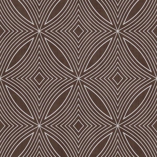 Galerie Wallpaper Product code: G67725 - Special Fx Wallpaper Collection - Brown Silver Colours - Metallic Spiral Design