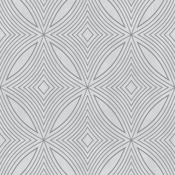 Galerie Wallpaper Product code: G67731 - Special Fx Wallpaper Collection - Silver Grey Colours - Metallic Spiral Design