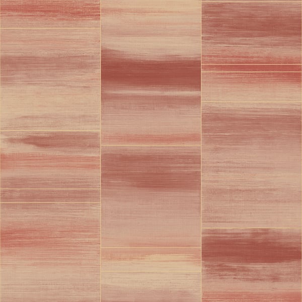 Galerie Wallpaper Product code: G67741 - Special Fx Wallpaper Collection - Orange Red Gold Colours - Glitter Block Design