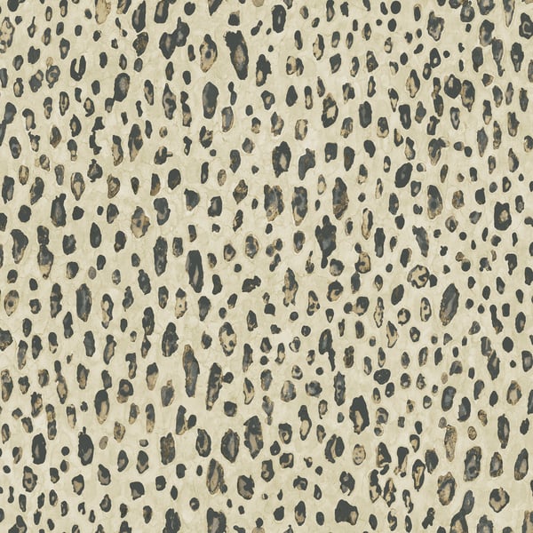 Galerie Wallpaper Product code: G67761 - Natural FX 2 Wallpaper Collection - Gold Colours - Leopard Design