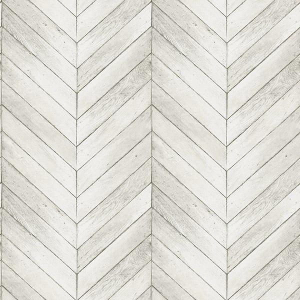 Galerie Wallpaper Product code: G68000 - Natural FX 2 Wallpaper Collection - Cream Colours - Chevron Wood Design
