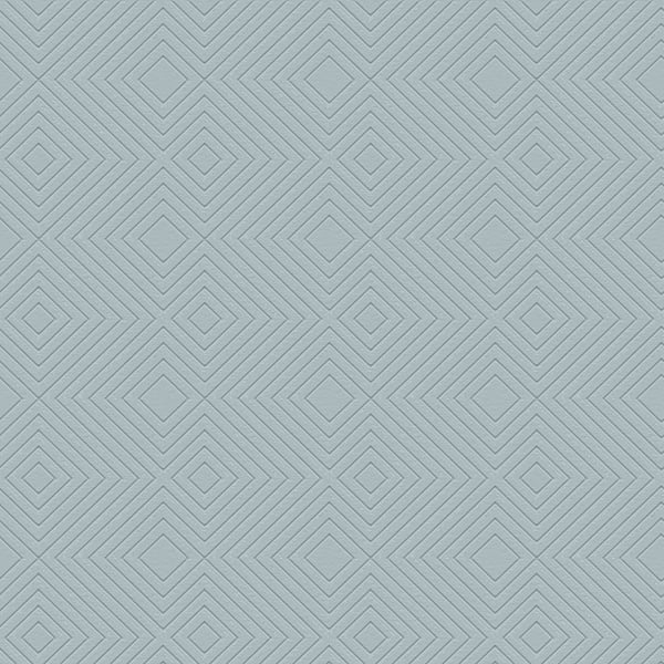 Galerie Wallpaper Product code: HO20013 - Home Wallpaper Collection - Blue Grey Colours - Geo Diamond Motif Design