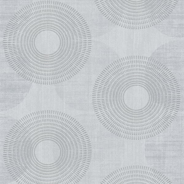 Galerie Wallpaper Product code: HO20035 - Home Wallpaper Collection - Grey Colours - Circles Motif Design