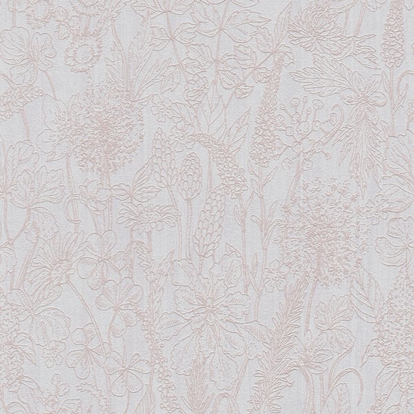 Galerie Wallpaper Product code: HO20046 - Home Wallpaper Collection - Lilac Pink Colours - Floral Motif Design