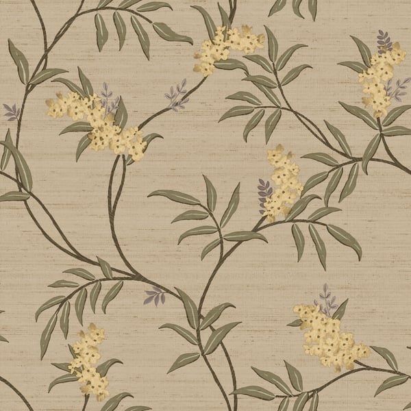 Galerie Wallpaper Product code: IS33302 - Italian Silks And Damasks Wallpaper Collection - Beige Colours - Ramage Tonale Design