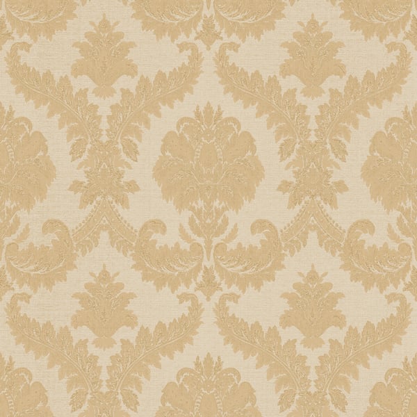 Galerie Wallpaper Product code: IS33332 - Italian Silks And Damasks Wallpaper Collection - Yellow Colours - Damasco Imperiale Design